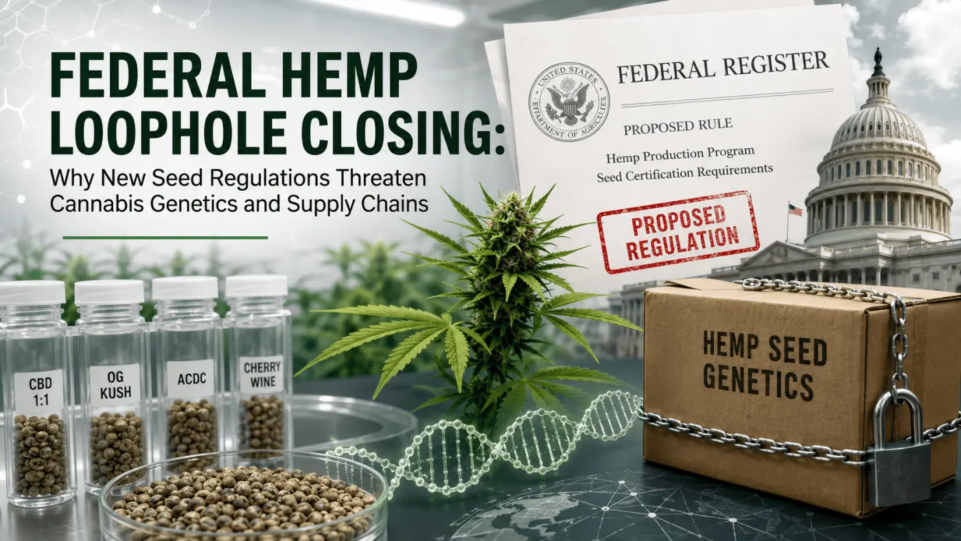 Why New Seed Regulations Threaten Cannabis Genetics and Supply Chains