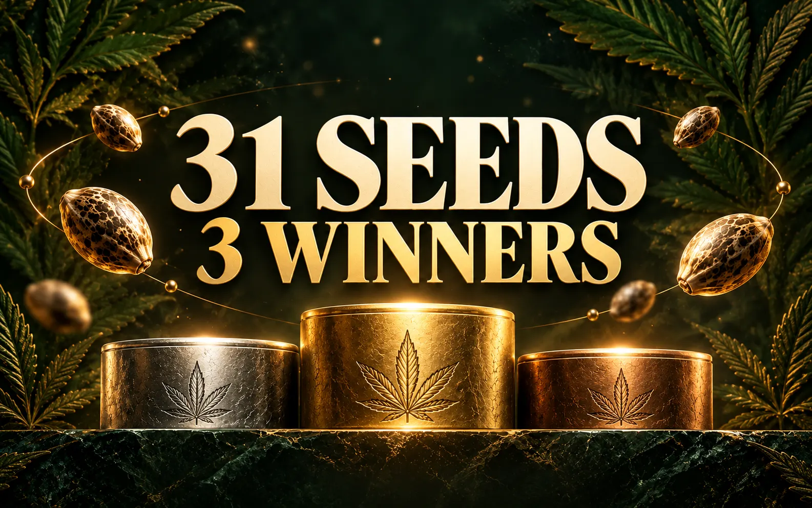 Satdica Seed Giveaway: 31 Seeds, 3 Winners