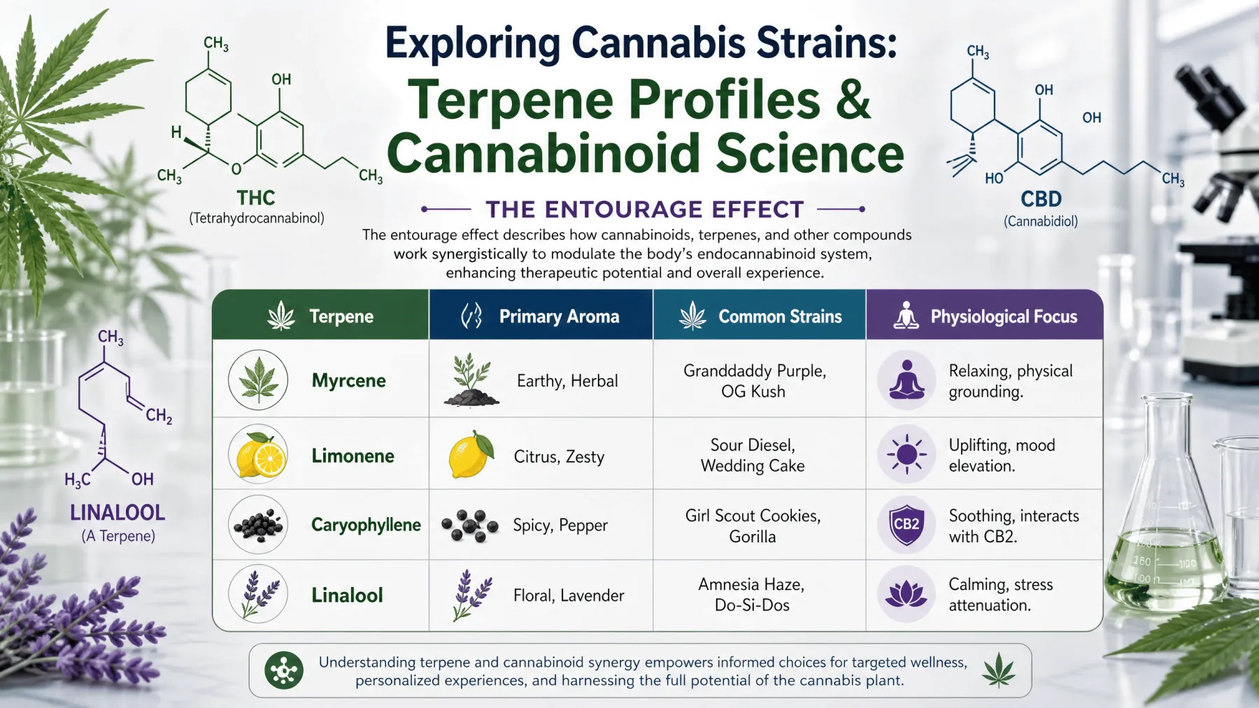 Exploring Cannabis Strains: Terpene Profiles & Cannabinoid Science