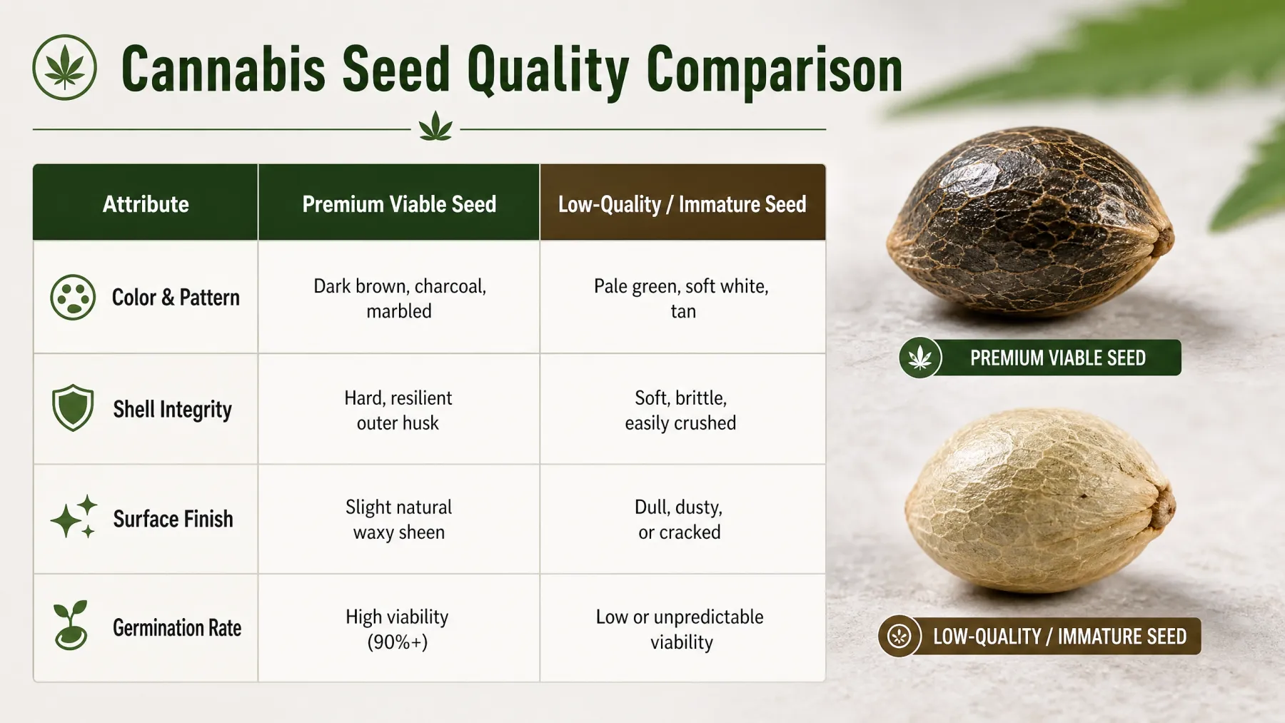 What to Look For When Choosing High-Quality Cannabis Seeds